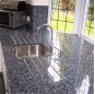 Blue Pearl granite kitchen countertop